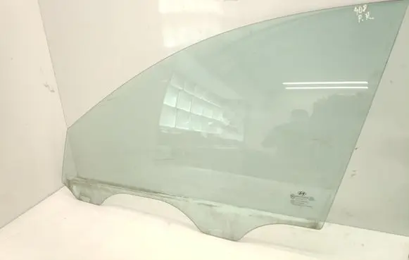 Hyundai Grandeur Front door window glass four-door 43R000384 DOT748 M52