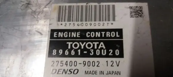 Lexus GS 250 350 300H 450H Engine control unit/module 8966130U20 2754009002