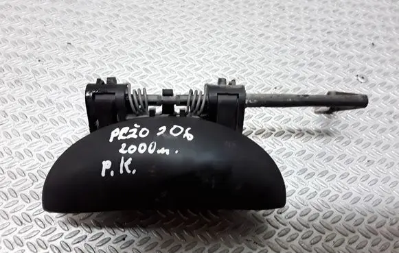 Rear door exterior handle