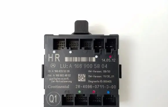Mercedes-Benz ML W166 Door control unit/module A1669005804