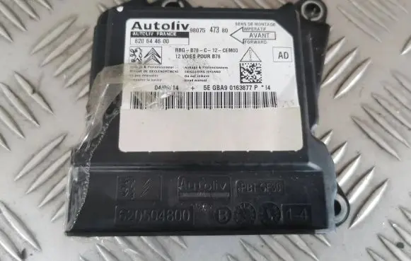 Citroen C4 II Airbag control unit/module 9807547380