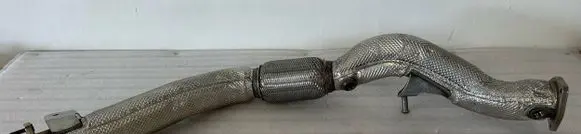 Audi Q7 4M Exhaust gas pipe 4M0253350AF