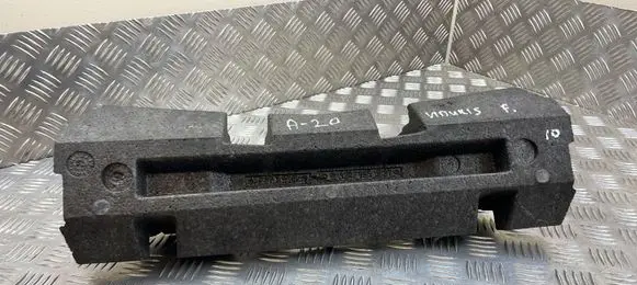 Front bumper foam support bar