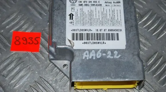 Audi A6 S6 C6 4F Airbag control unit/module 4F0959655B
