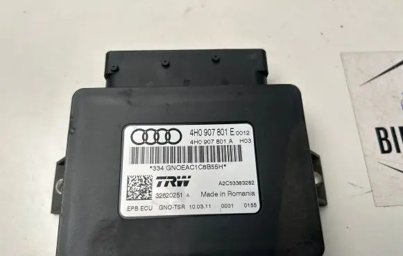 Audi A7 S7 4G Hand brake control module 4H0907801E 32620251A 4H0907801A