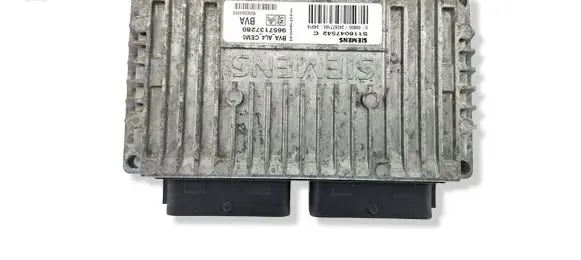 Peugeot 206 Engine control unit/module 9657137280 S118047542C S118047542
