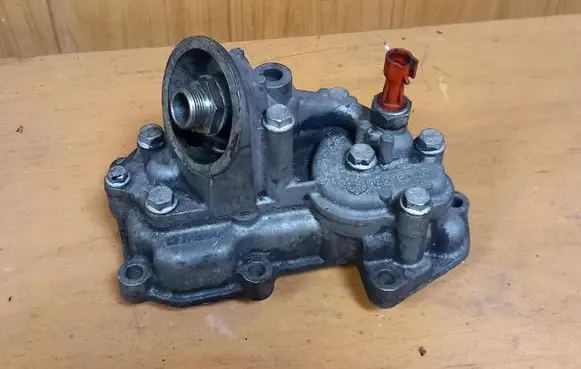 Fiat Ducato Oil filter mounting bracket 504086470