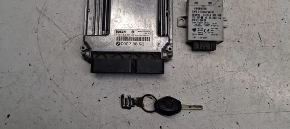 BMW 3 E46 Engine ECU kit and lock set 0281010565