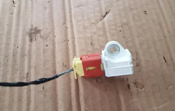 Airbag deployment crash/impact sensor