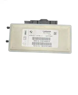 BMW 7 F01 F02 F03 F04 Airbag control unit/module 9319492