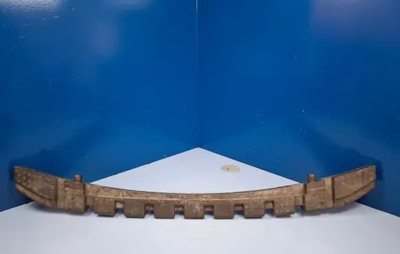 Front bumper foam support bar
