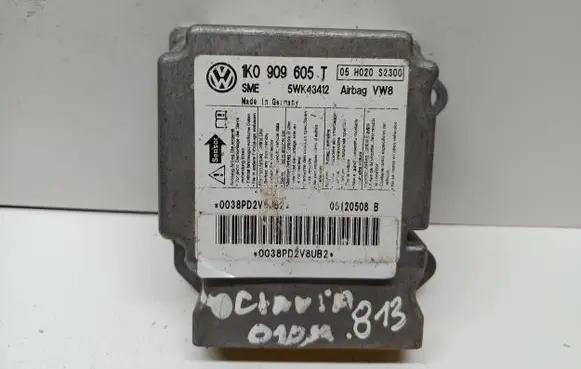 Skoda Octavia Mk2 (1Z) Airbag control unit/module 1K0909605T 5WK43412
