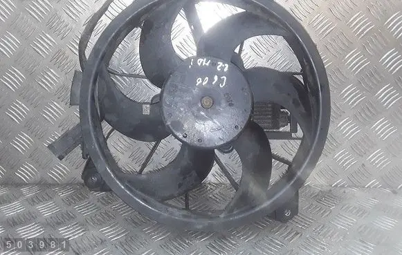 Citroen C6 Electric radiator cooling fan 9656346880