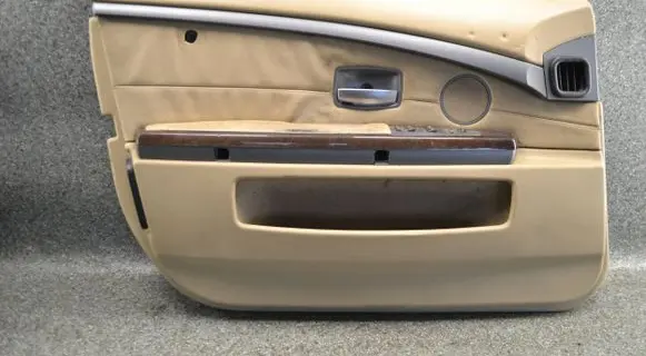 BMW 7 E65 E66 Front door card panel trim 100014348