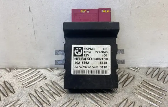 BMW X5 E70 Fuel injection pump control unit/module 7276046 16147276046