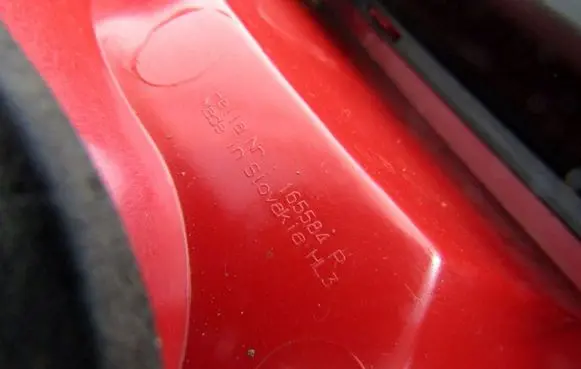 KIA Ceed Rear/tail lights 165606