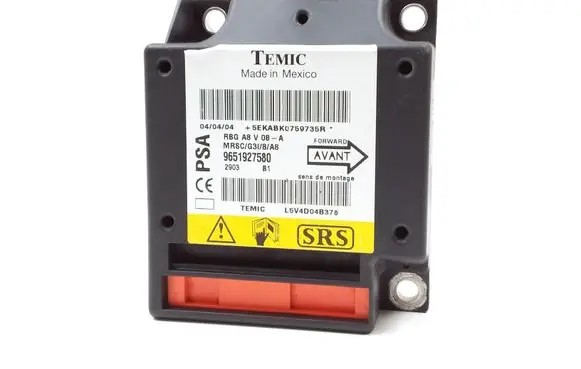 Citroen C3 Airbag control unit/module 9651927580