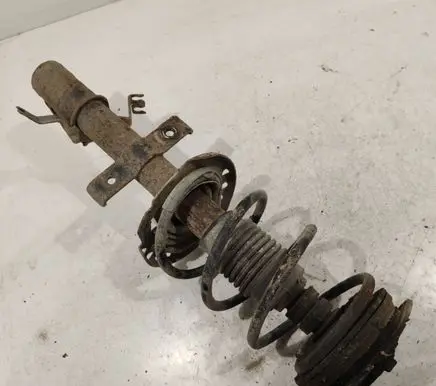 Renault Clio III Front shock absorber with coil spring