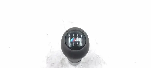 BMW 5 E60 E61 Gear lever shifter trim leather/knob