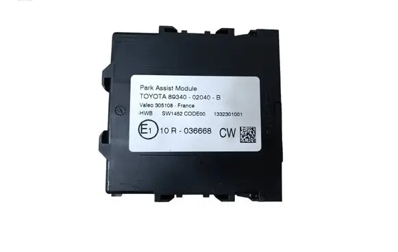 Toyota Auris E180 Parking PDC control unit/module 8934002040B 1332301001 10R036668