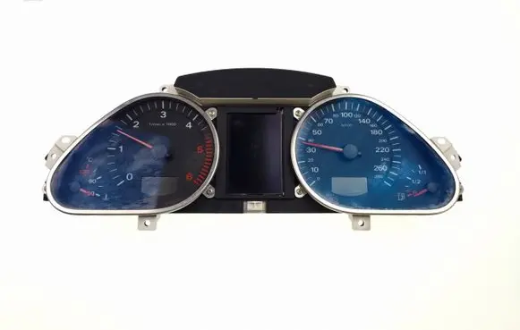 Audi A6 S6 C6 4F Speedometer (instrument cluster) 4F0920900S 4F0910900A