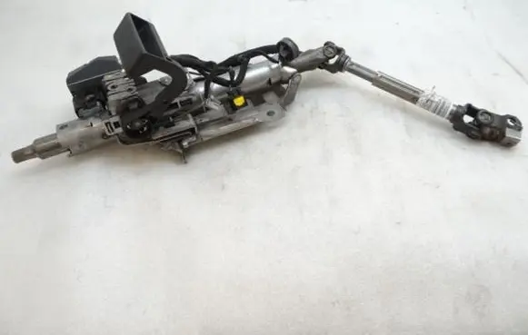 Steering wheel axle