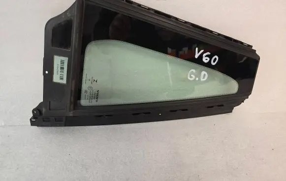 Volvo V60 Rear vent window glass 31442969