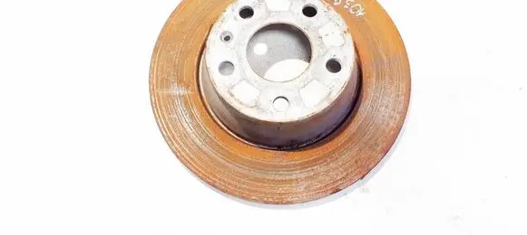 Audi TT TTS Mk2 Rear brake disc neventiliuojamas