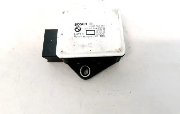 BMW 5 E60 E61 ESP acceleration yaw rate sensor 0265005681 3452677460202
