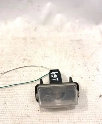 Number plate light