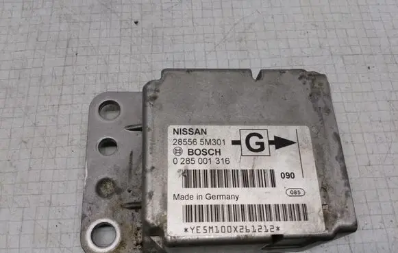 Nissan Almera N16 Airbag control unit/module 0285001316 285565M301