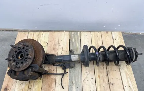 Ford Transit Front shock absorber with coil spring BK3118045HC