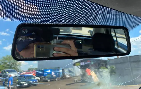 Skoda Fabia Mk2 (5J) Rear view mirror (interior)