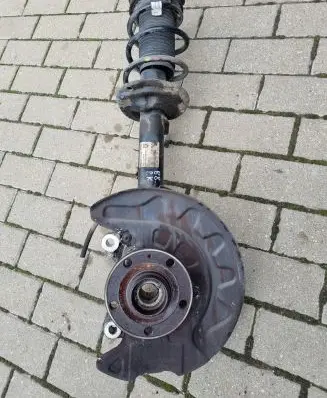 Volkswagen PASSAT B8 Front wheel hub spindle knuckle 5Q0407257A 3Q0413031BN