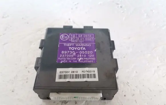 Toyota Avensis T250 Alarm control unit/module 8973005020