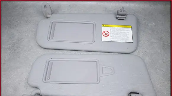 KIA Rio Sun visor
