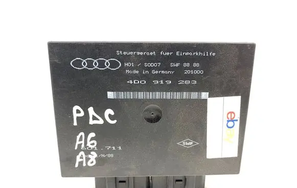Audi A6 S6 C5 4B Parking PDC control unit/module 4D0919283