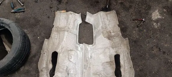 Audi A6 S6 C7 4G Exhaust heat shield 