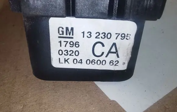 Opel Signum Light switch 13230795 LK04060062