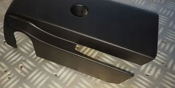 Steering wheel column trim