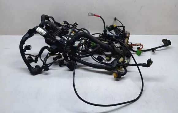 Engine installation wiring loom