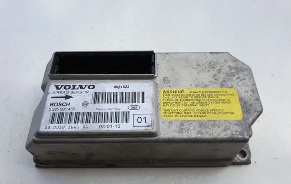 Volvo S80 Airbag control unit/module 8651523 0285001456