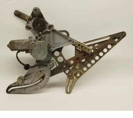 Mercedes-Benz 380 560SEC C126 Rear door window regulator with motor 1266700203 0130821066 A1266700203