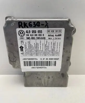 Audi Q7 4L Airbag control unit/module 4L0959655 4L0910655B 5WK43419