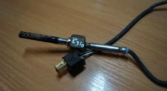 Mercedes-Benz C W204 Exhaust gas temperature sensor A0071536728 C370