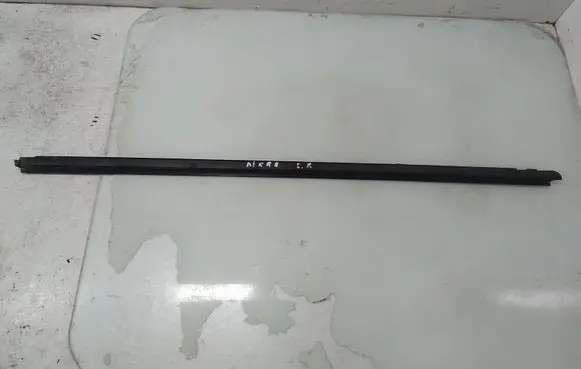 Nissan Micra Front door glass trim molding 