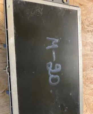 Peugeot 407 Screen/display/small screen 9656690780