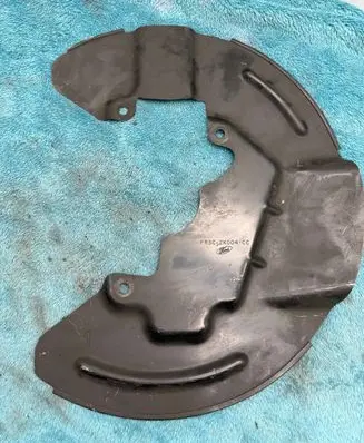 Ford Mustang VI Front brake disc dust cover plate FR3C2K004CC FR3C2K004