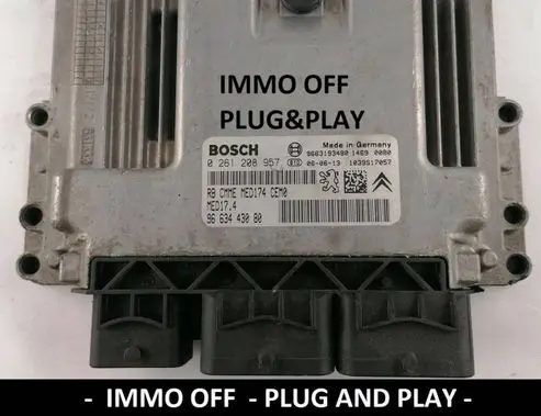Peugeot 207 Engine control unit/module 0261208957 9663443080 9663193480