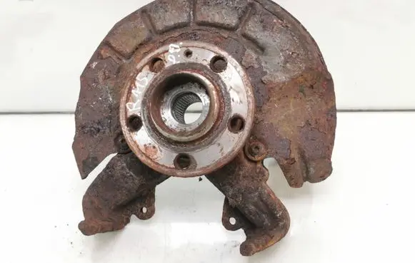 Volkswagen Polo V 6R Front wheel hub spindle knuckle WHT003860 10071152743